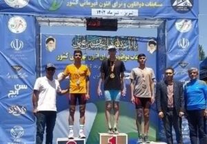 برترین‌های مسابقات ترای‌اتلون قهرمانی کشور در تبریز مشخص شدند