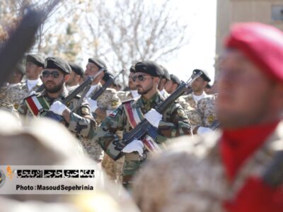 رژه نیروهای مسلح در ۲۹ فروردین روز ارتش-تبریز