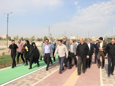 مسیر دو کیلومتری دوچرخه سواری در اراضی میدان تیر افتتاح شد