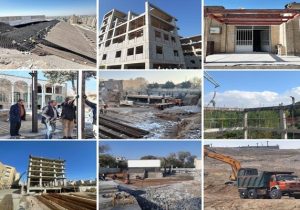 اجرای همزمان ۱۱ پروژه عمرانی با اعتباری بالغ بر ۱۸ هزار میلیارد ریال