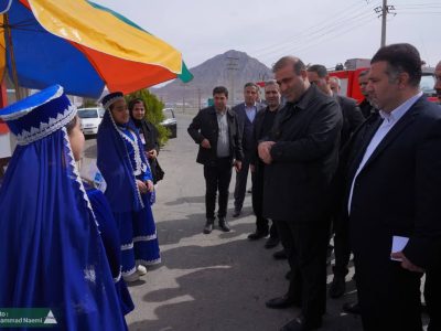 بازدید مدیرعامل سازمان منطقه آزاد ارس از ستادهای استقبال و اسکان مسافران نوروزی